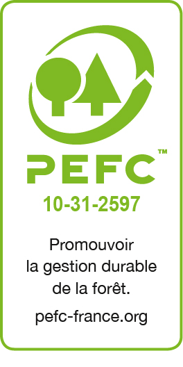 Notre production est certifiée PEFC